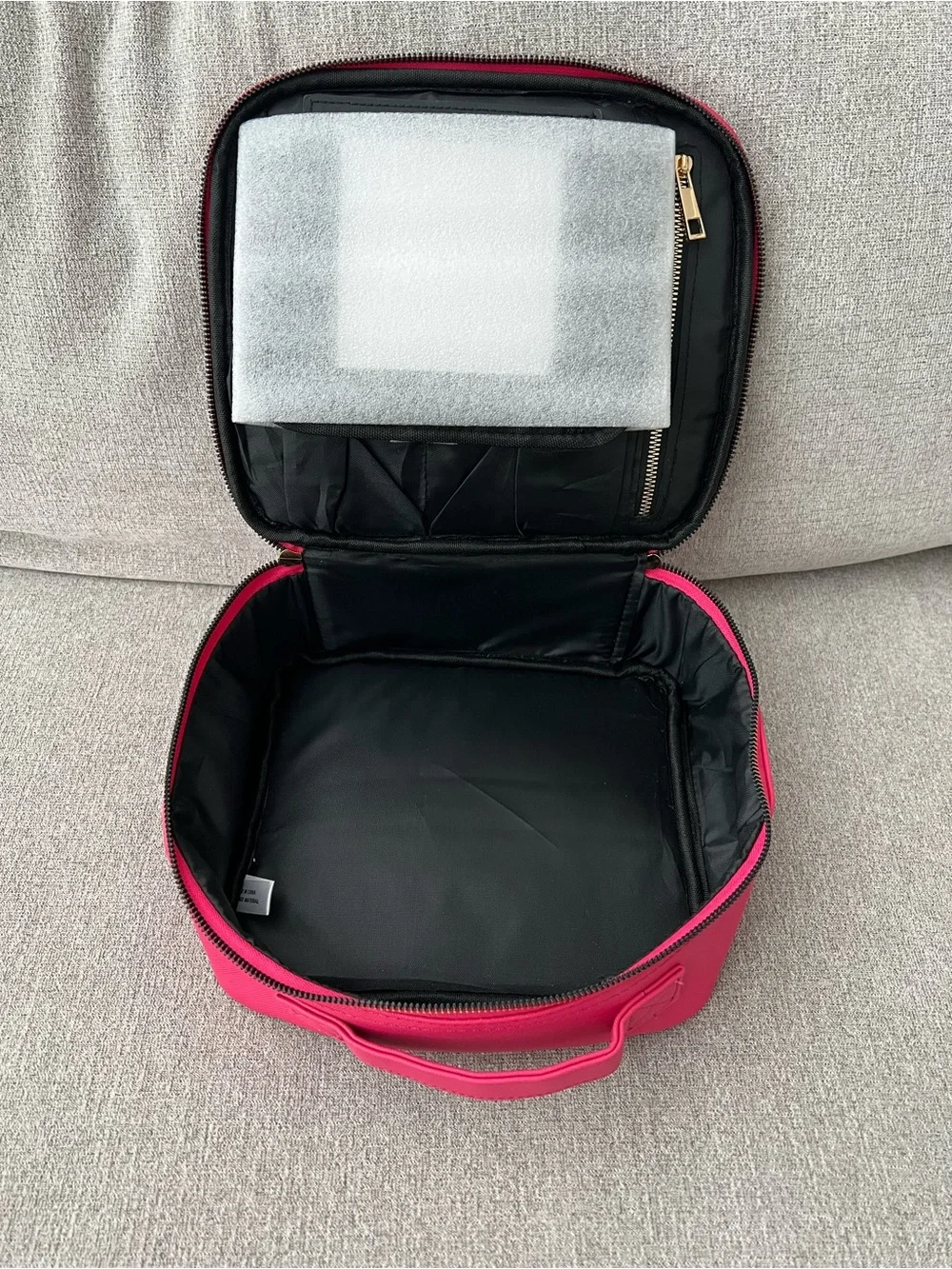 Pink Women's Travel Cosmetic Case Makeup Bag Neiman Marcus